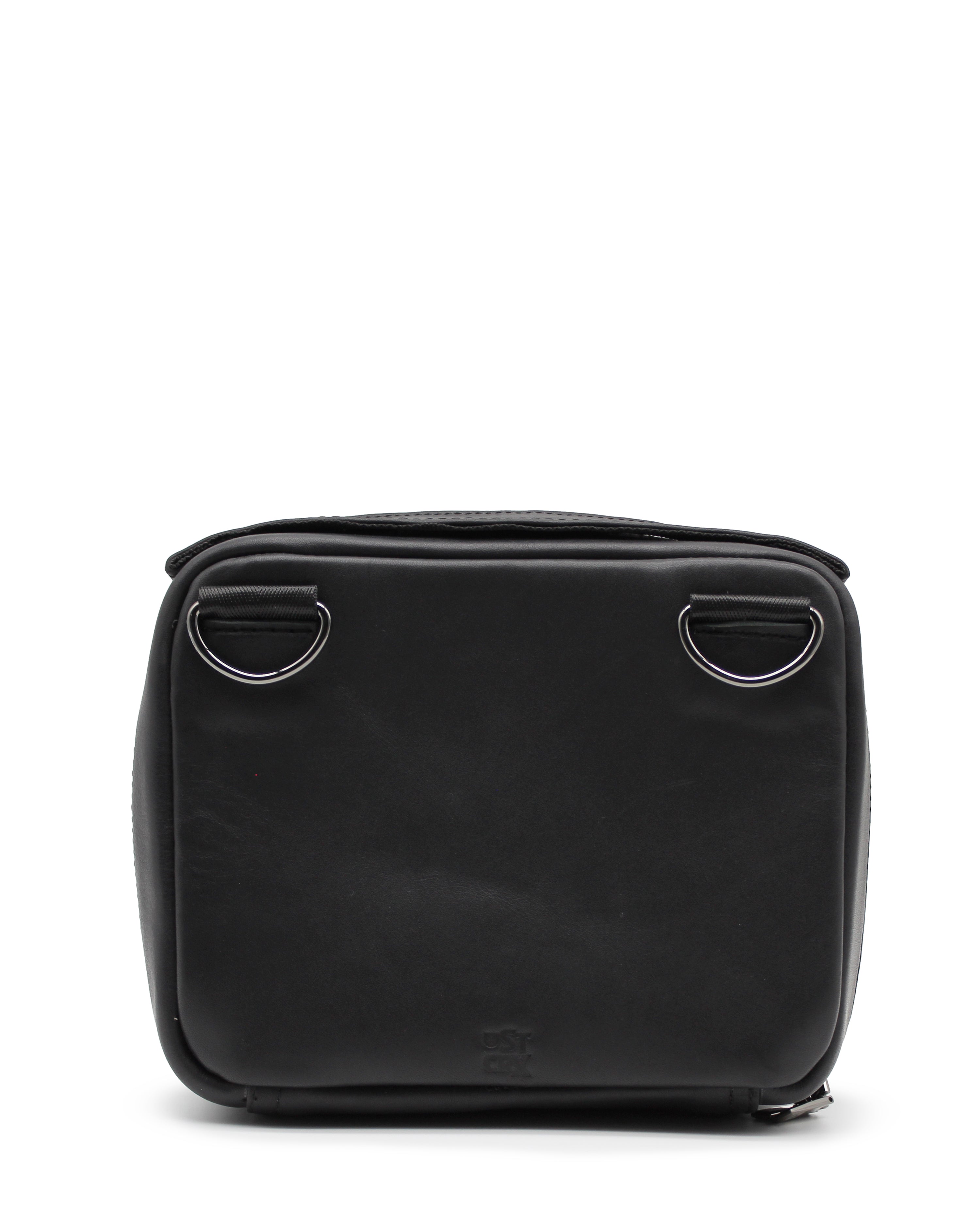 Crossbody Tule Pitón Black Cherry