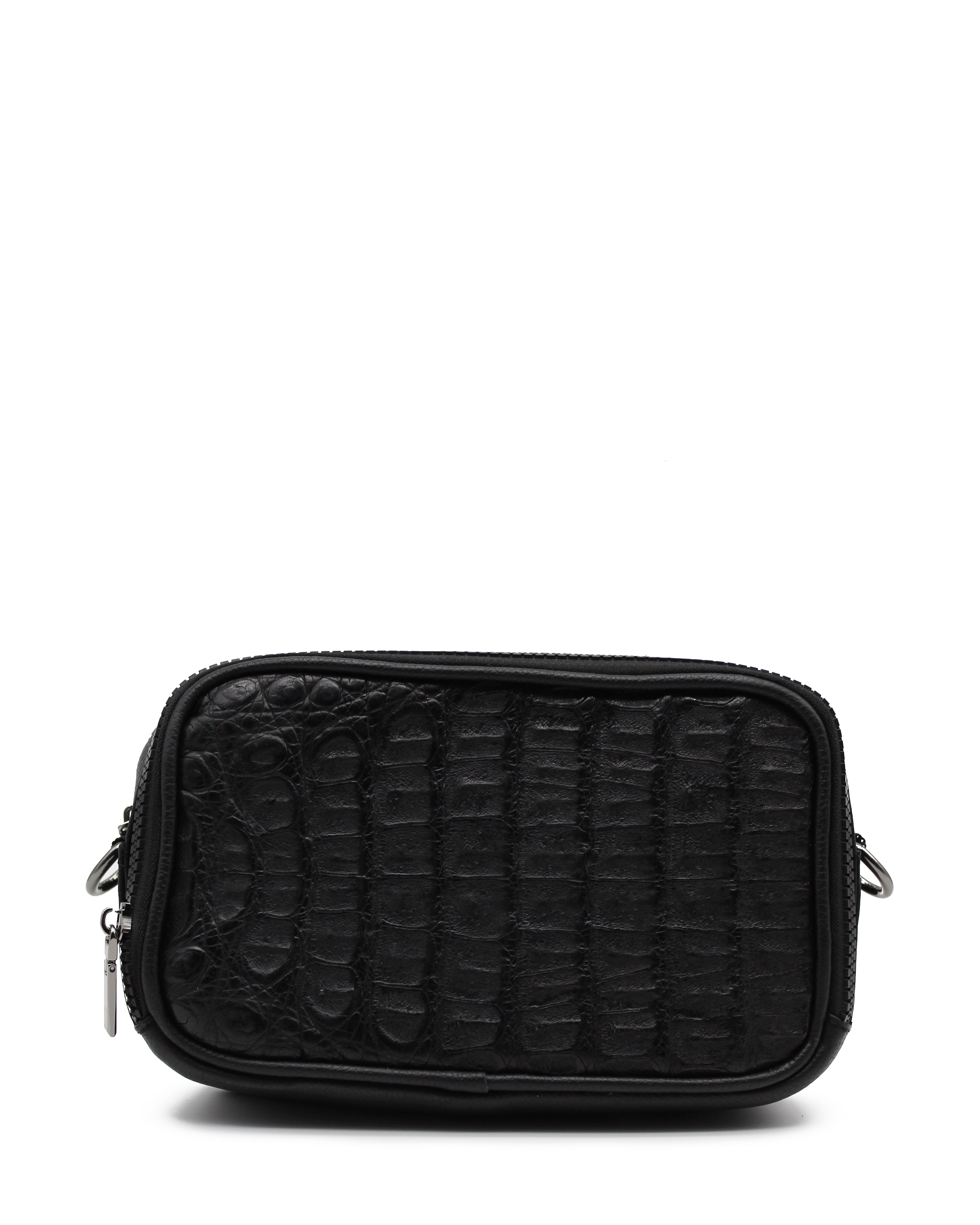 Crossbody Copal Caimán Negro