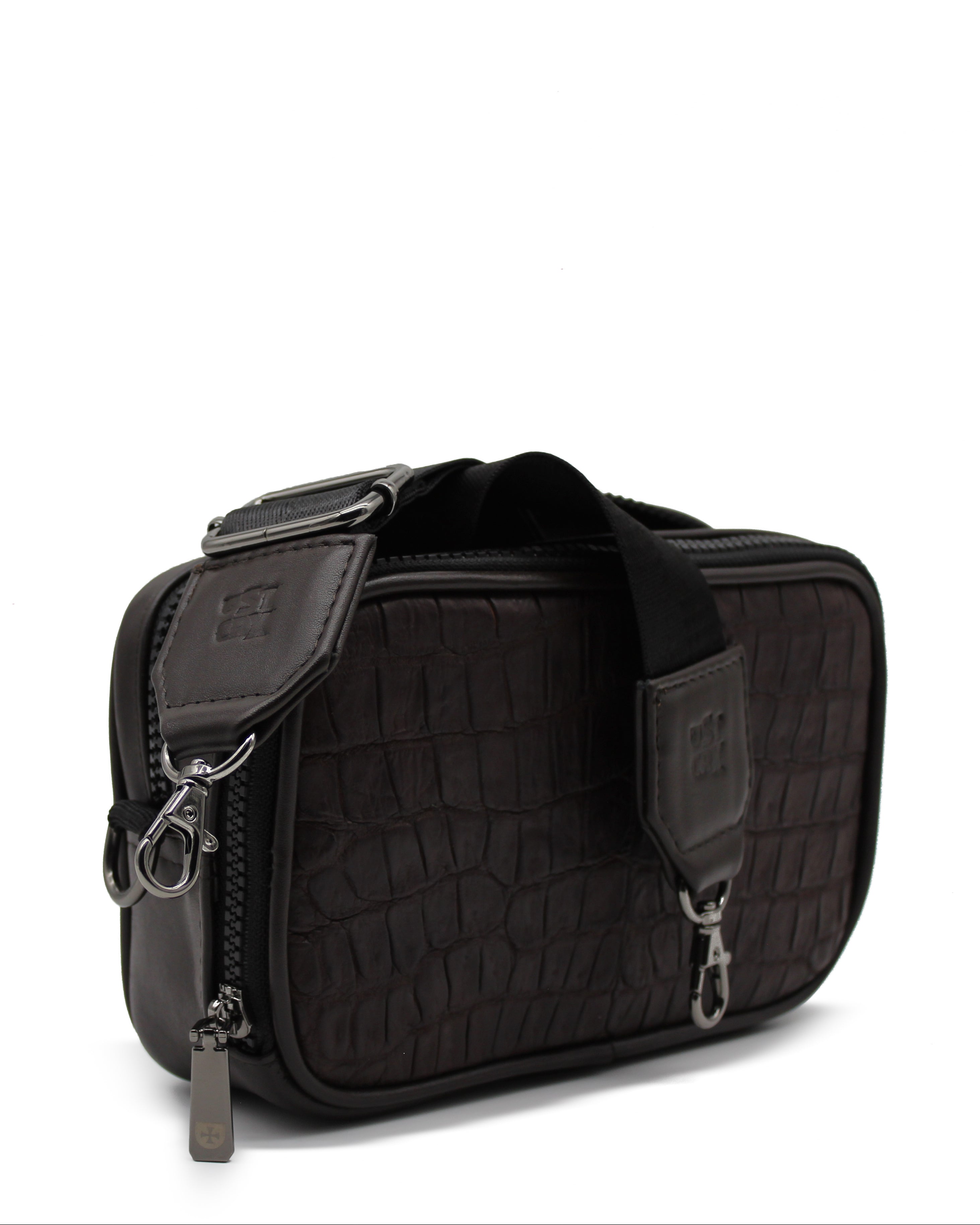 Crossbody Copal Caimán Café