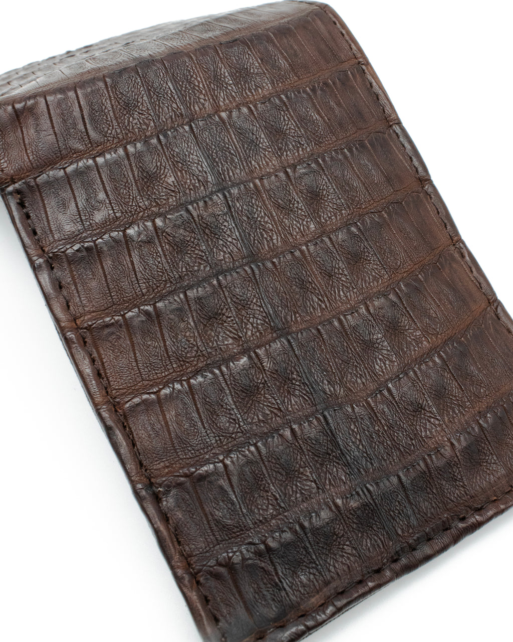 Cartera Clásica Caimán Café