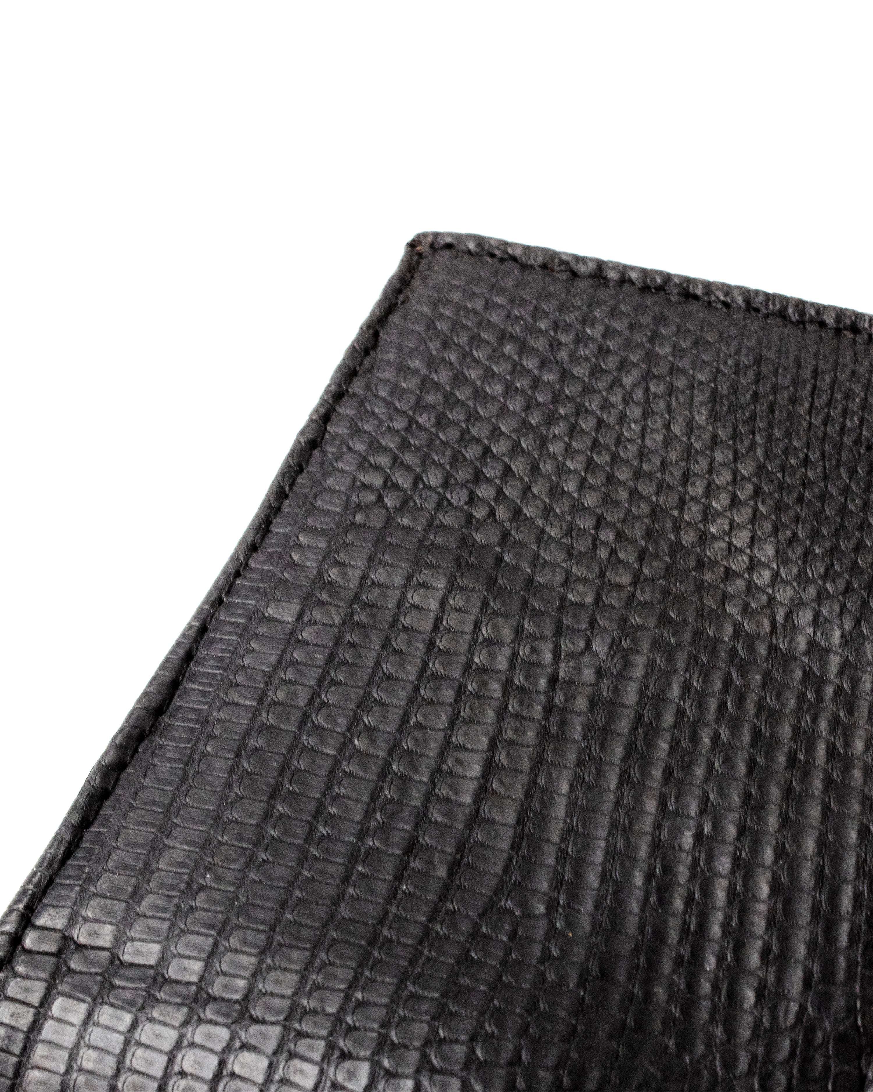 Cartera Clásica Lizard Negro