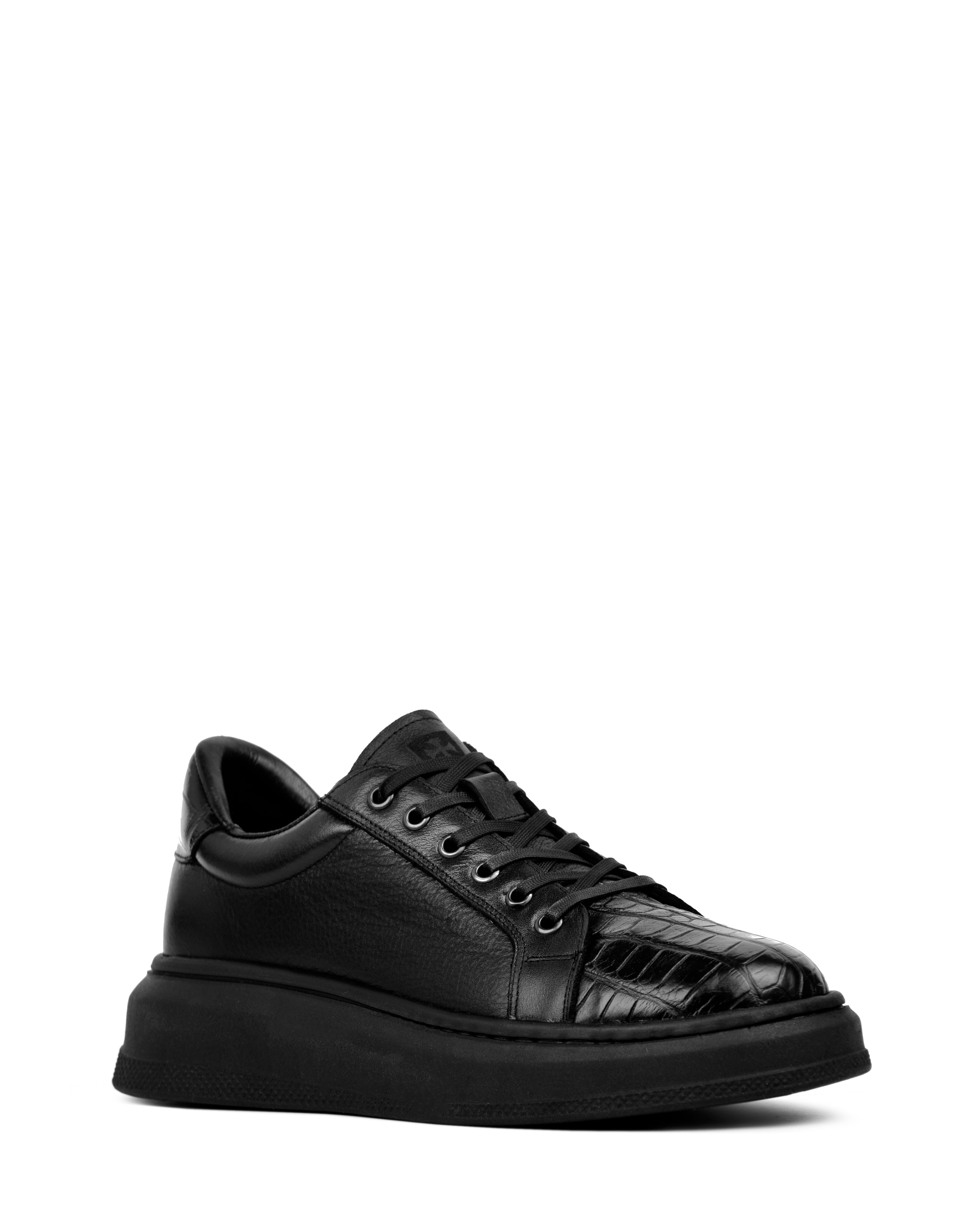 Sneaker Aldama Caimán Negro