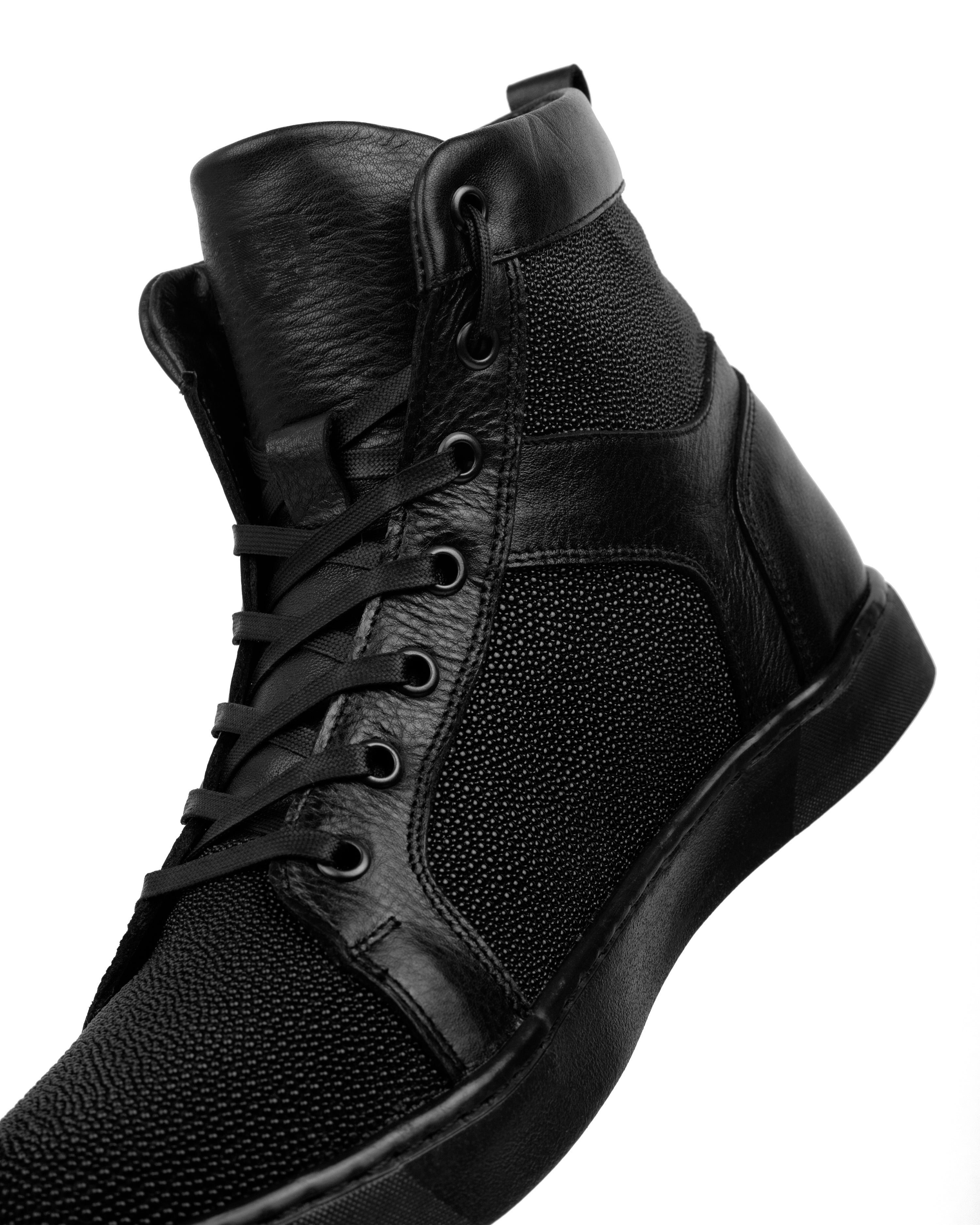 Sneaker Escalante Mantarraya Negro