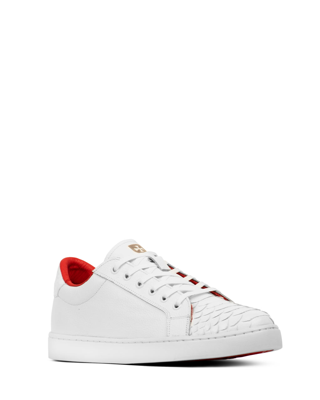 Sneaker Carrillo Pitón Blanco