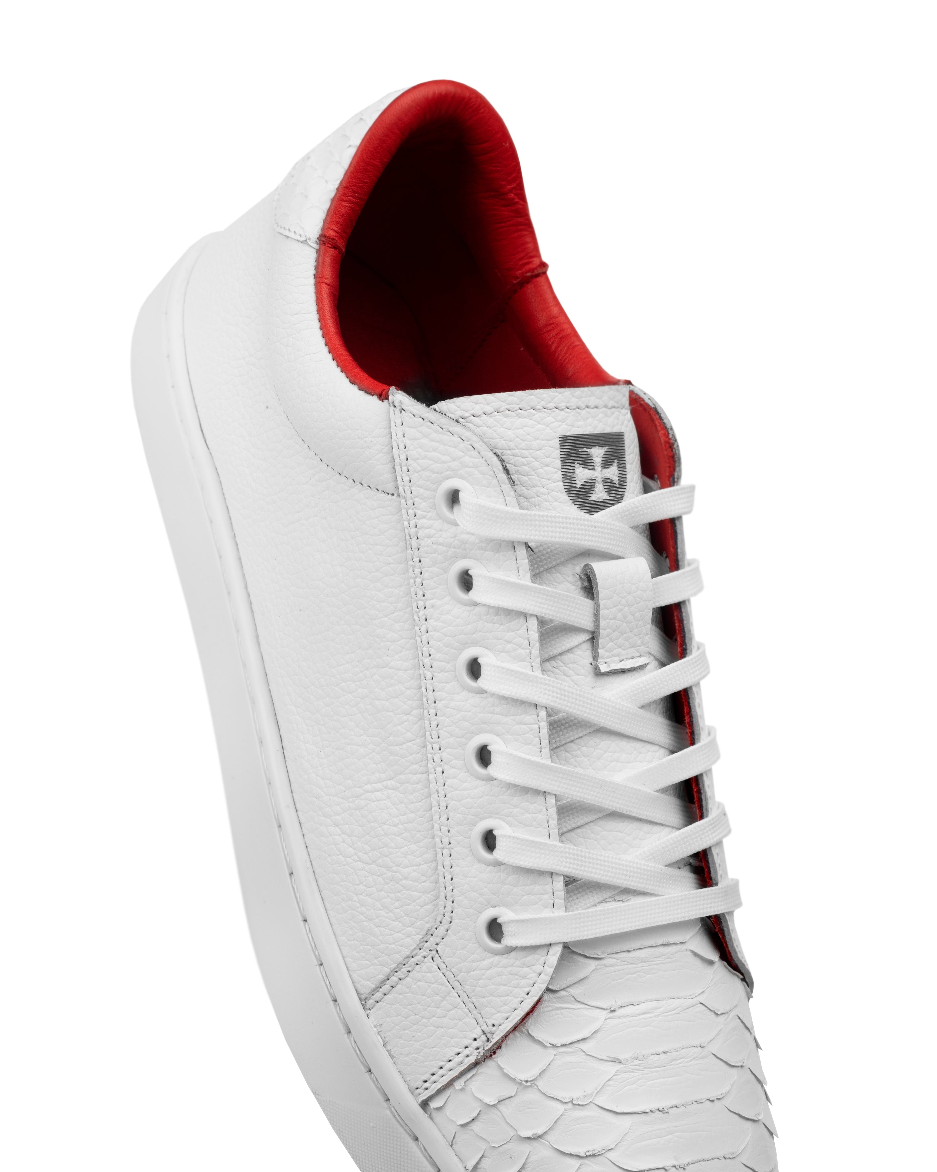 Sneaker Carrillo Pitón Blanco