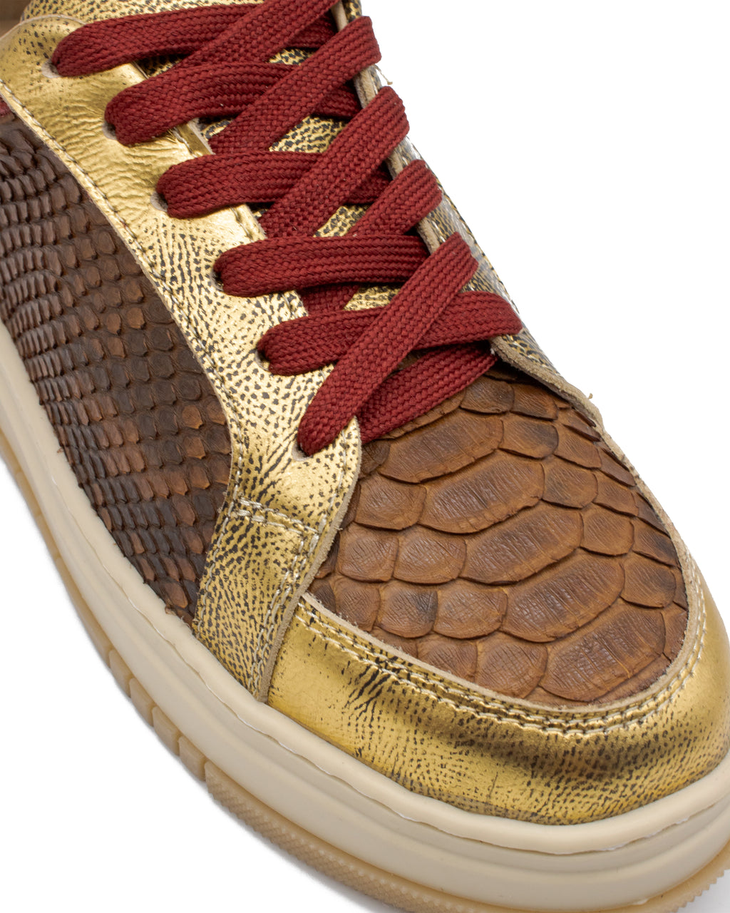 Sneaker Palmar Dorado Piton Café