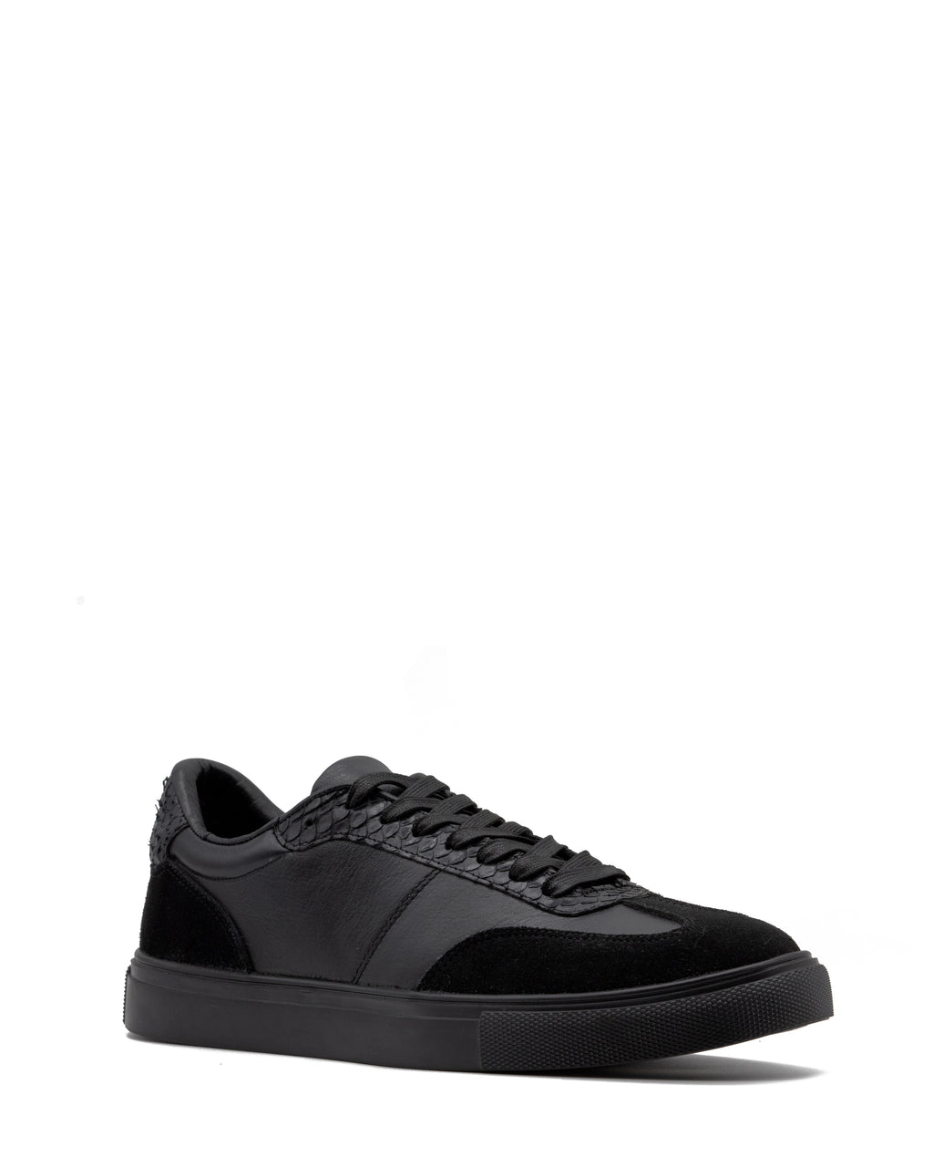 Sneaker Prado Negro Pitón Brillante