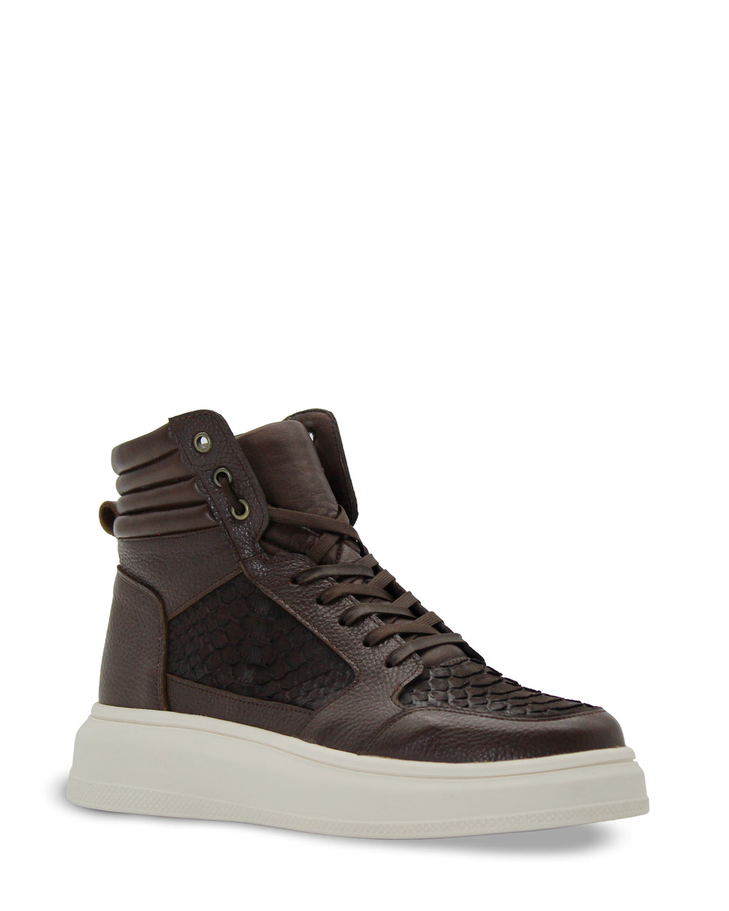 Sneaker Soto Pitón Nobuck Tabaco