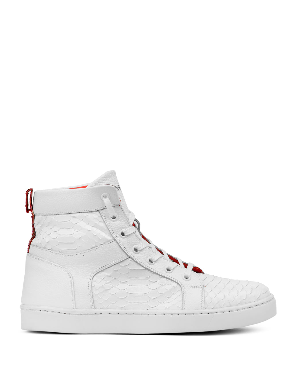 Sneaker Escalante Pitón Blanco