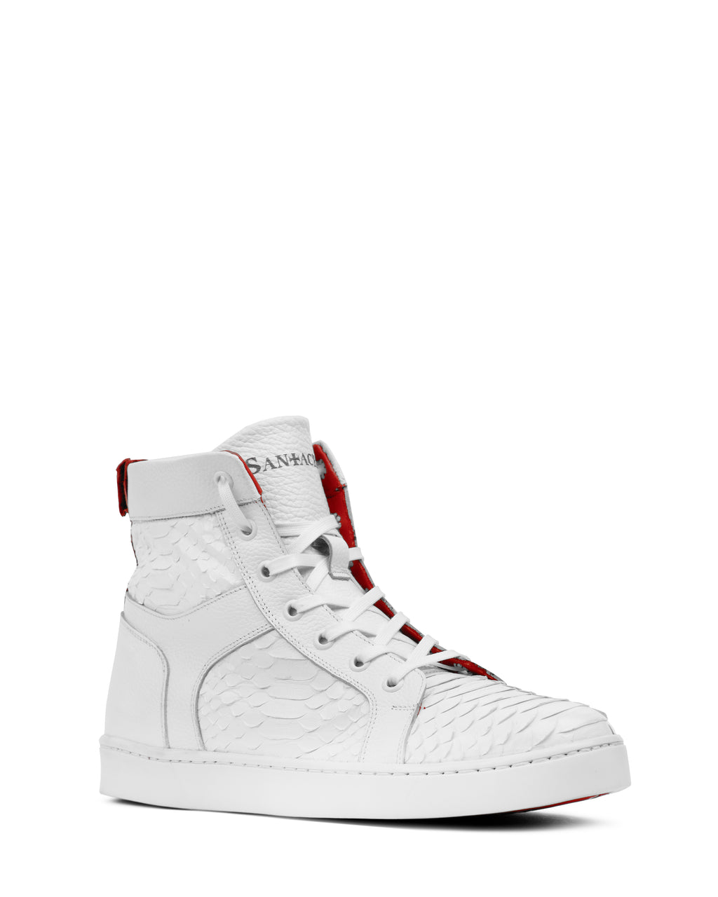 Sneaker Escalante Pitón Blanco