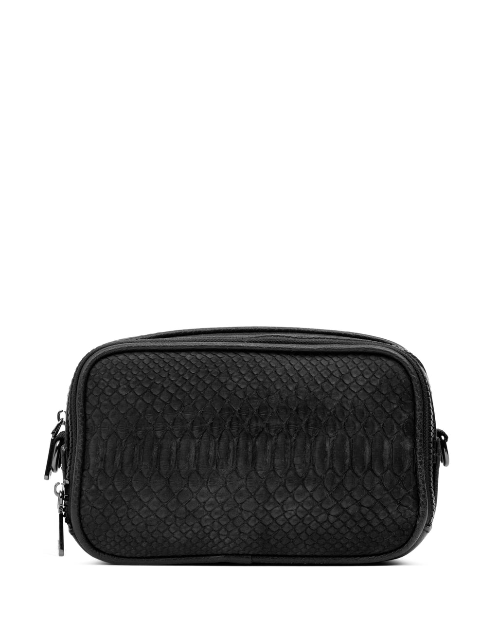 Crossbody Copal Pitón Negro